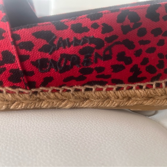Saint Laurent leopard canvas espadrilles size 38 - Picture 5 of 17